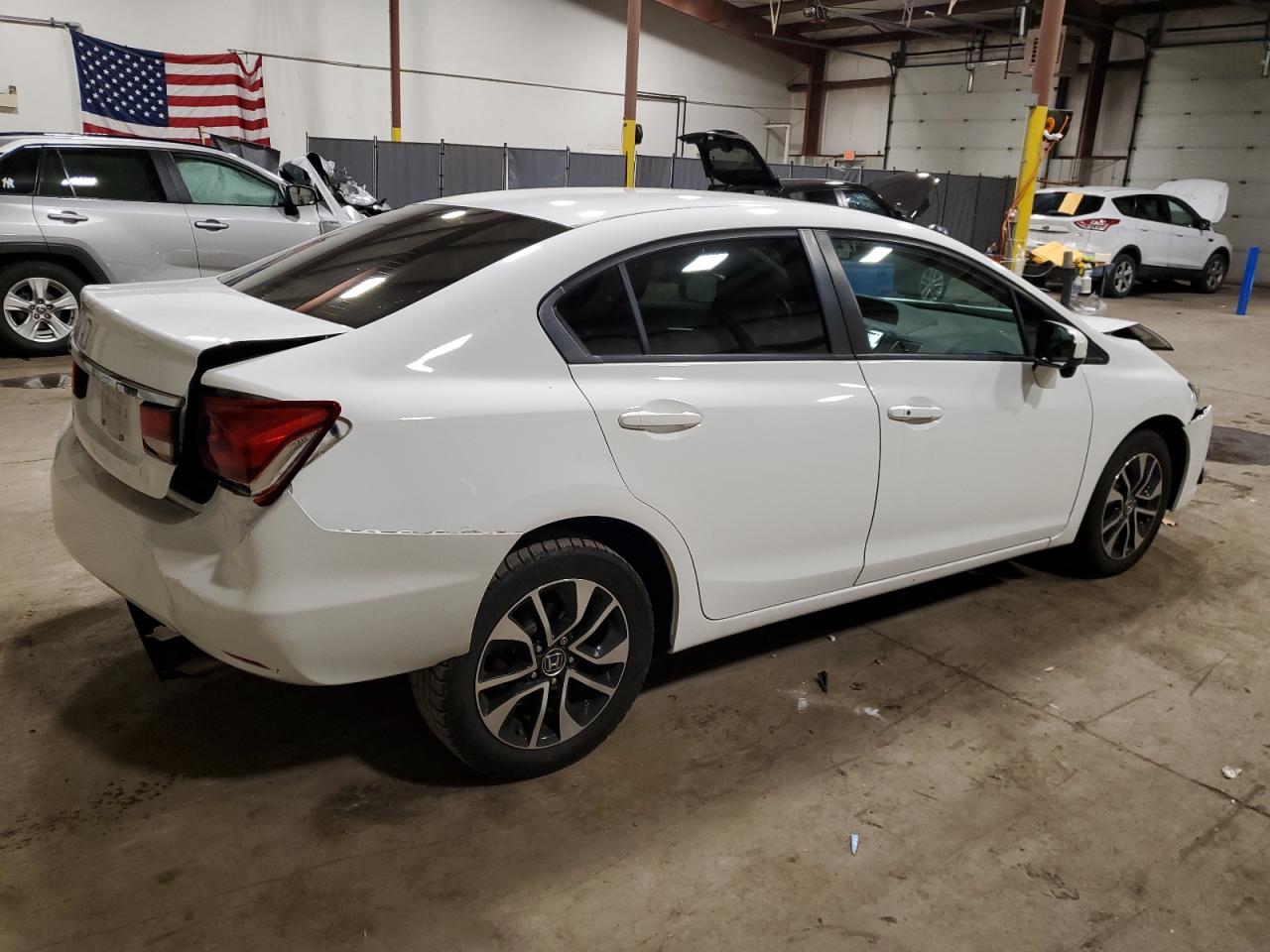 Lot #3034281181 2015 HONDA CIVIC EX