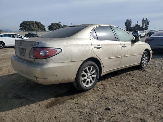 LEXUS ES 330 2004 gold  gas JTHBA30GX45020560 photo #4