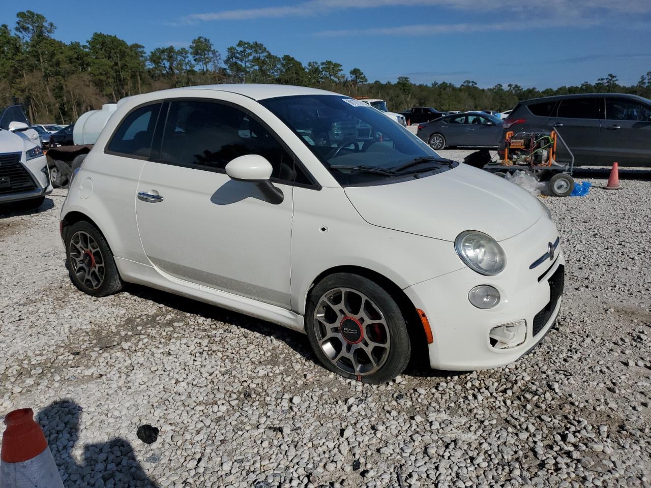 Lot #3037970209 2013 FIAT 500 SPORT