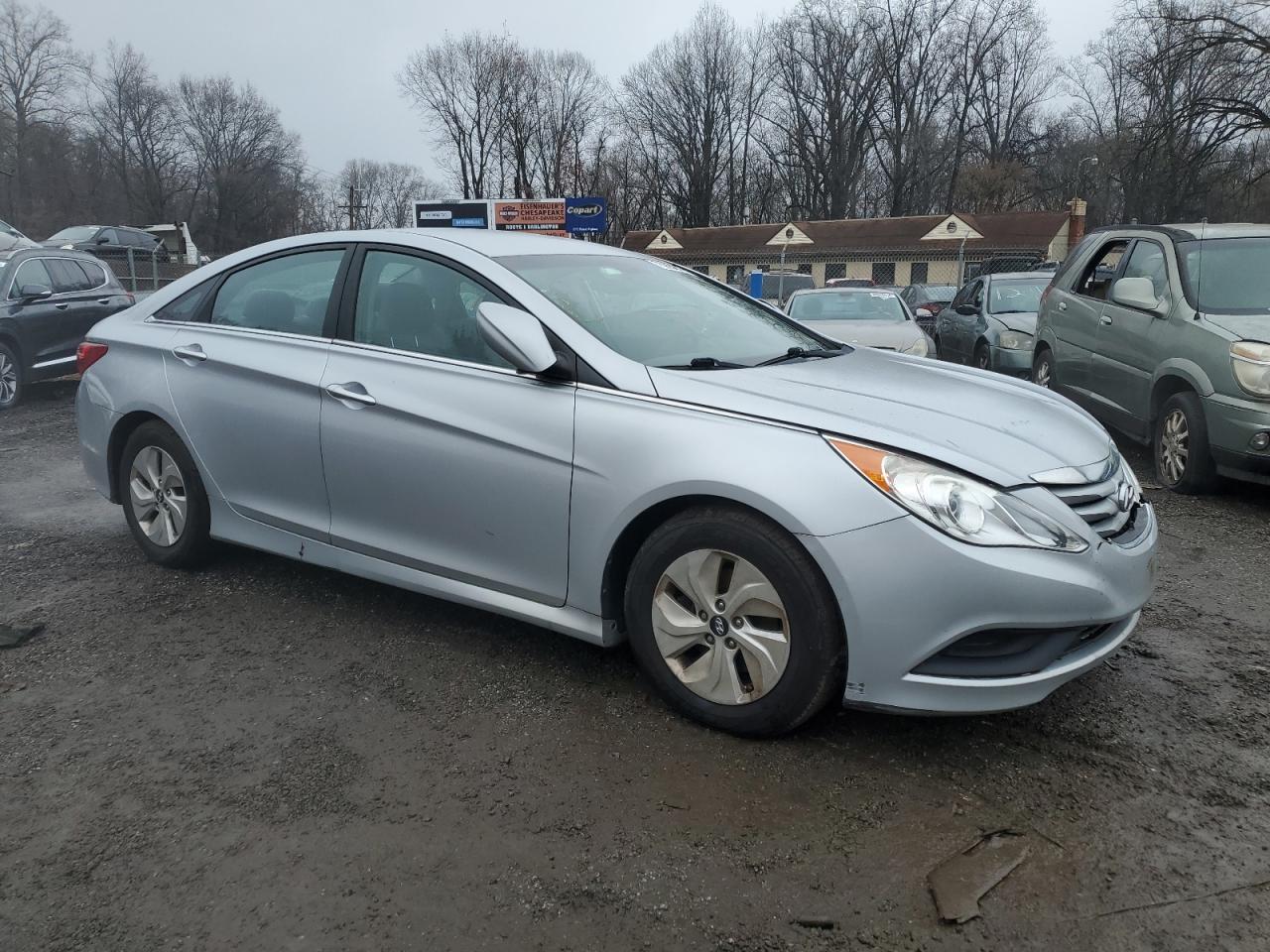 Lot #3028648281 2014 HYUNDAI SONATA GLS