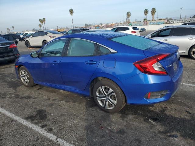 HONDA CIVIC LX 2018 blue  gas 2HGFC2F54JH565706 photo #3