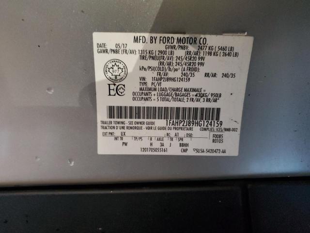 2017 FORD TAURUS LIM - 1FAHP2J89HG124159