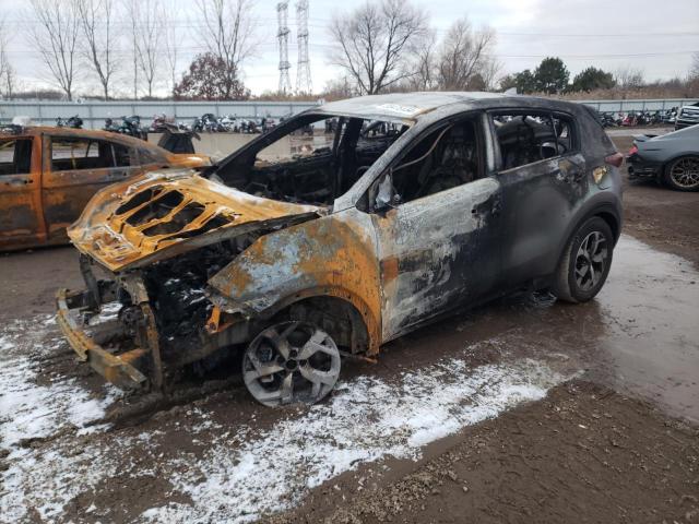 KIA SPORTAGE L 2020 burn  gas KNDPM3AC3L7737816 photo #1