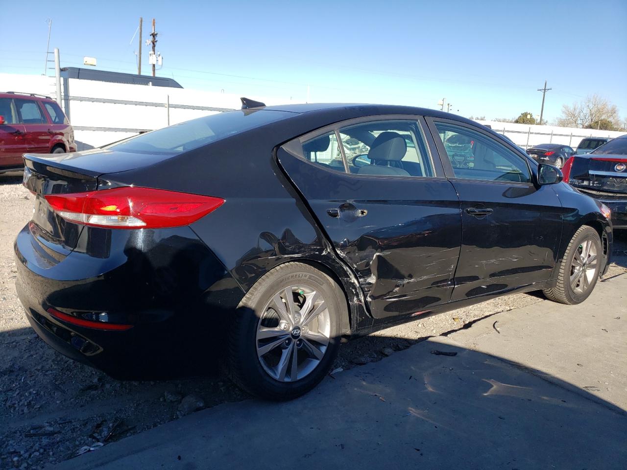 Lot #3024722600 2017 HYUNDAI ELANTRA SE