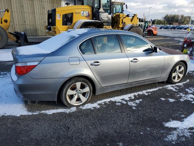 BMW 530 XI 2007 silver sedan 4d gas WBANF73527CU26881 photo #4