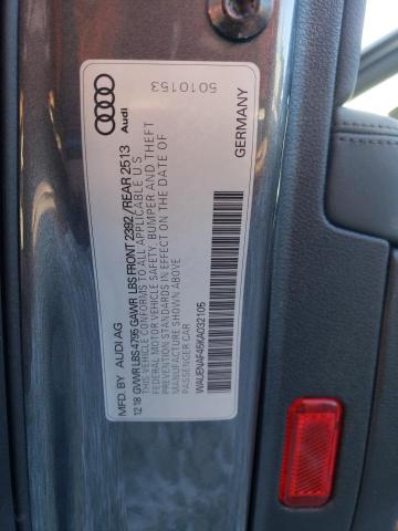 VIN WAUENAF45KA032105 2019 AUDI A4 no.12