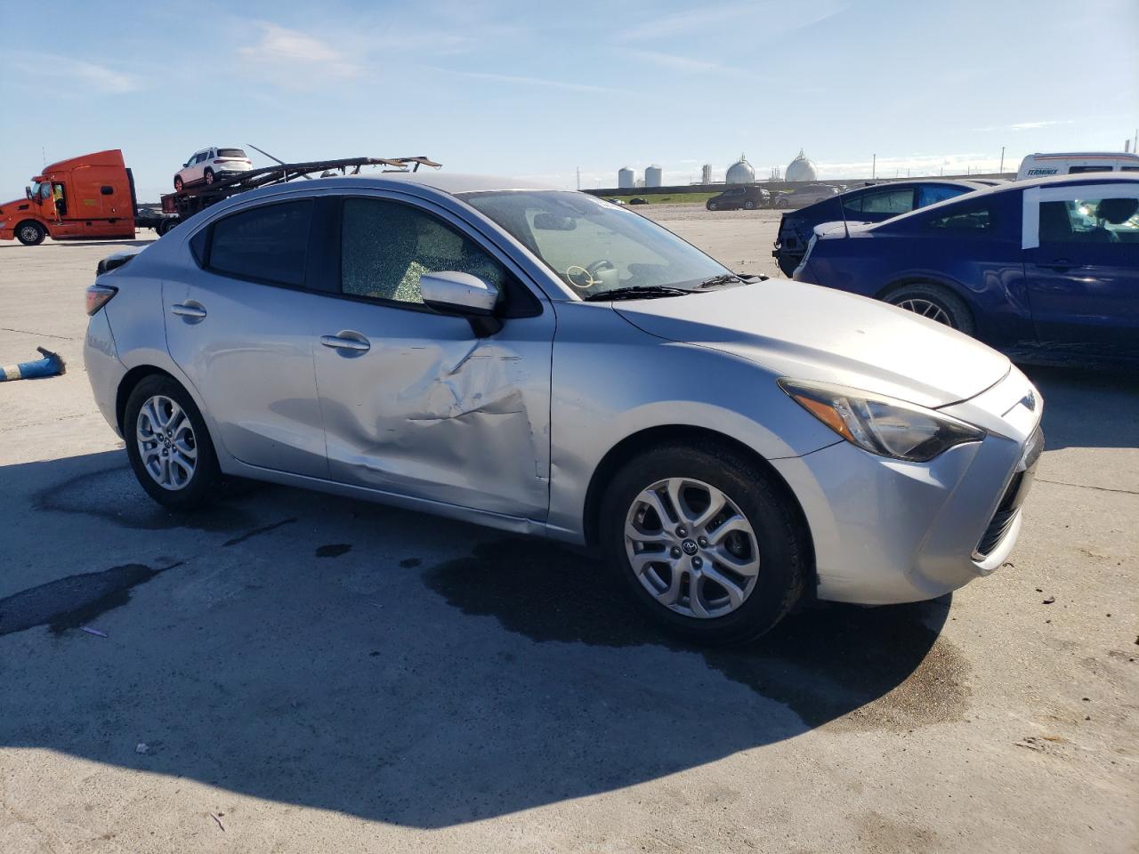 Lot #3033292828 2017 TOYOTA YARIS IA