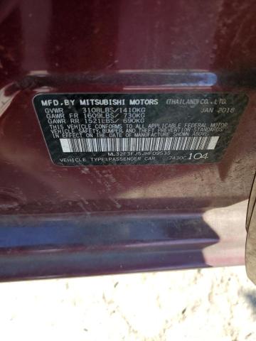 2018 MITSUBISHI MIRAGE G4 - ML32F3FJ5JHF09535