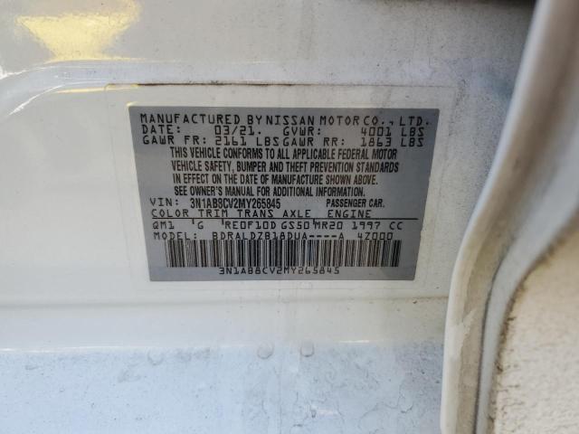 2021 NISSAN SENTRA SV - 3N1AB8CV2MY265845