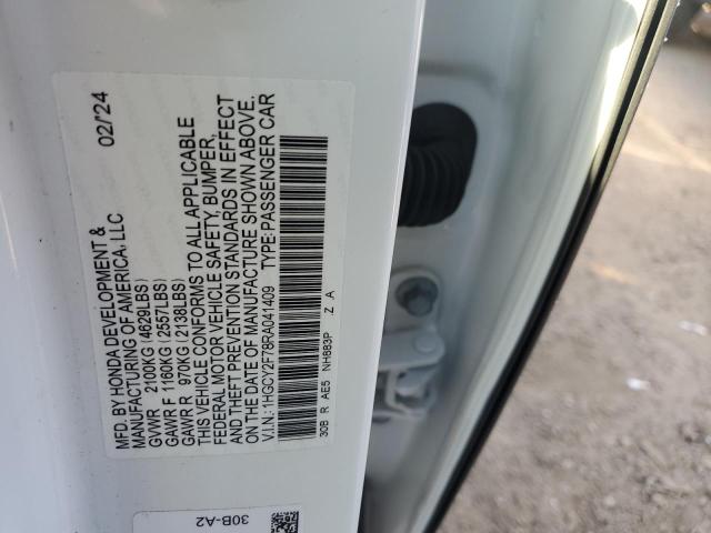 2024 HONDA ACCORD HYB - 1HGCY2F78RA041409