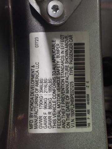 2023 HONDA CIVIC SPOR - 19XFL2H89PE021275
