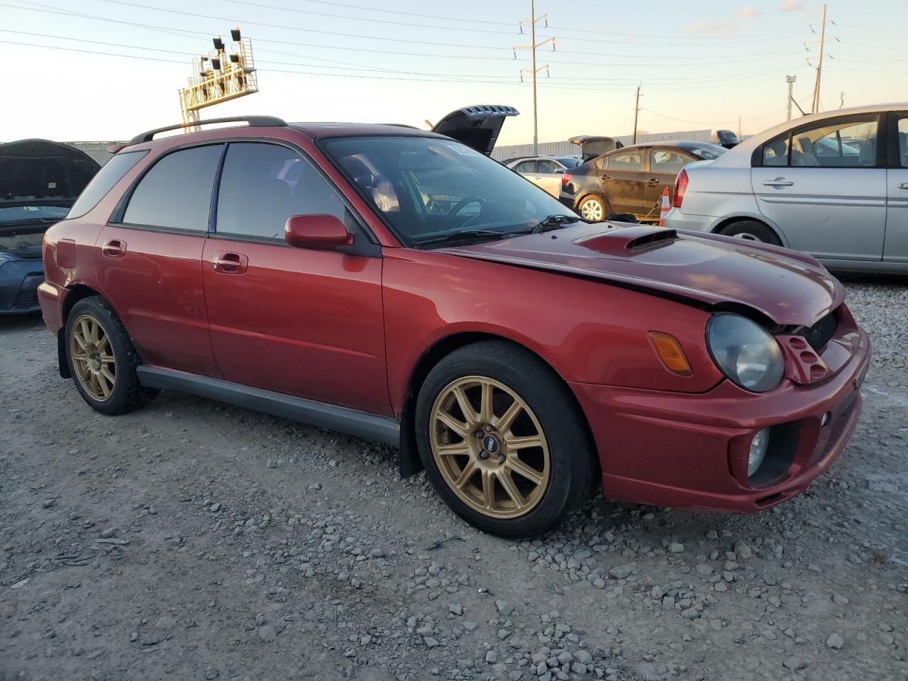 Lot #3024159826 2003 SUBARU IMPREZA WR