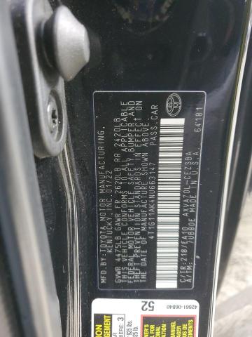 2022 TOYOTA CAMRY SE - 4T1G11AK4NU663147