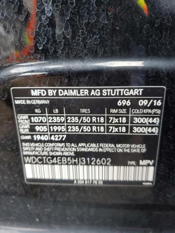 2017 MERCEDES-BENZ GLA 250 - WDCTG4EB5HJ312602