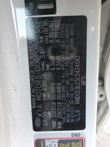 2020 KIA NIRO EX PR - KNDCE3LC5L5424061