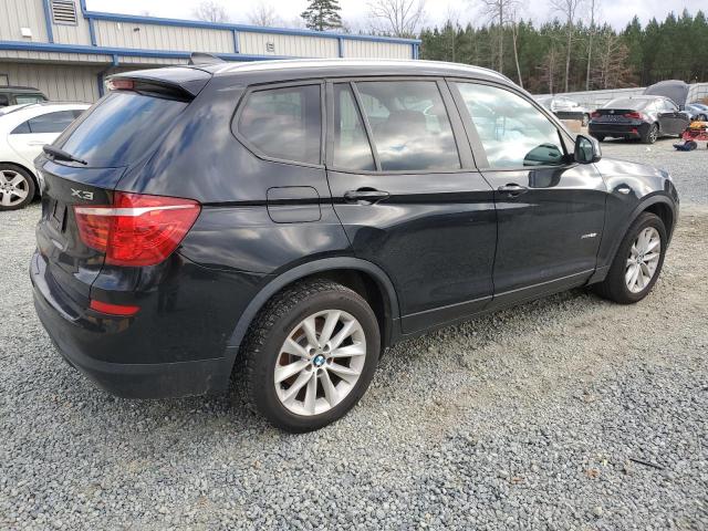 BMW X3 XDRIVE2 2016 black  gas 5UXWX9C56G0D71872 photo #4