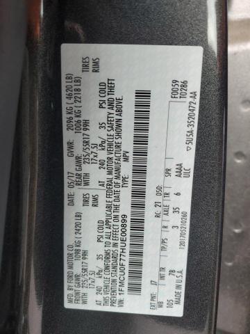 2017 FORD ESCAPE S - 1FMCU0F77HUE00899