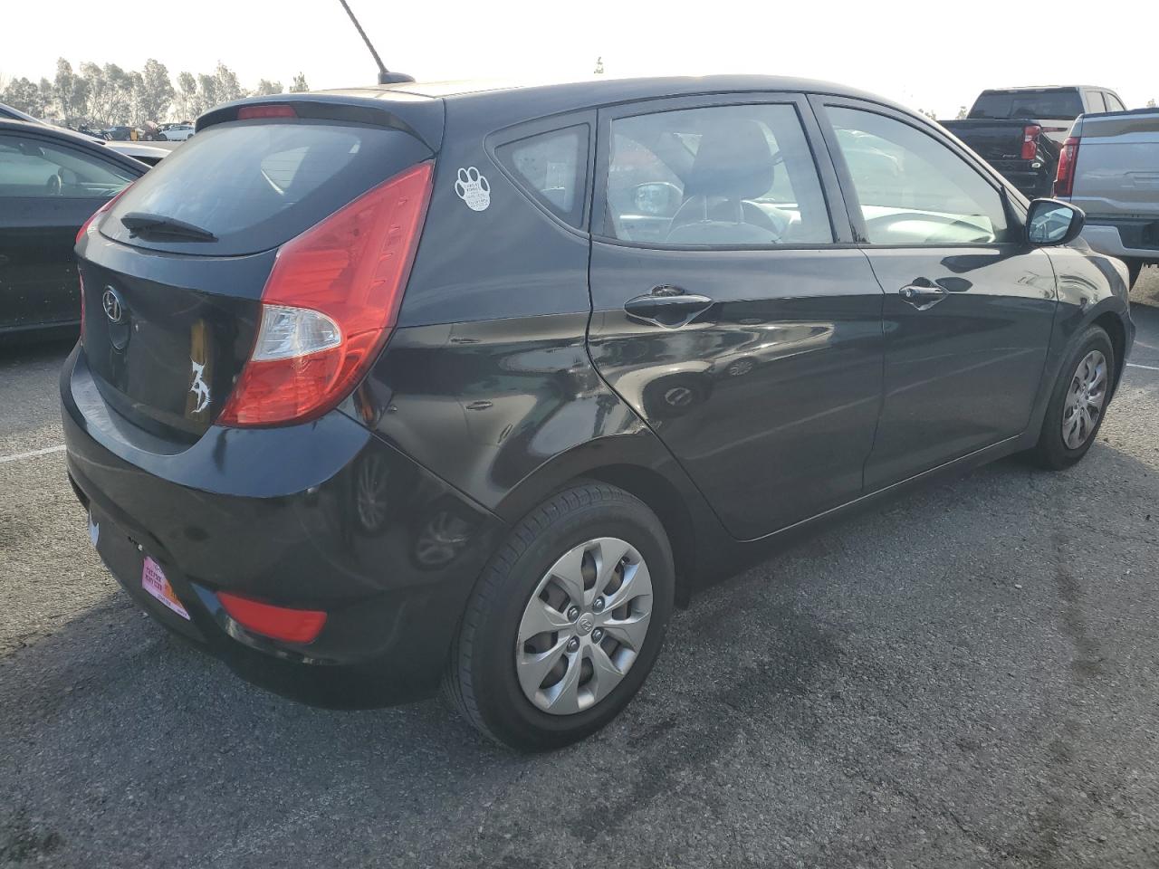 Lot #3042049226 2015 HYUNDAI ACCENT GS