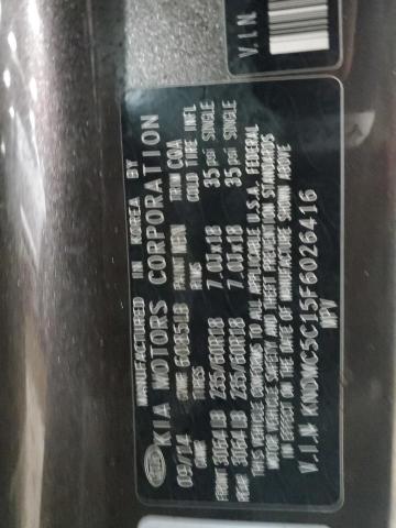 2015 KIA SEDONA EX - KNDMC5C15F6026416