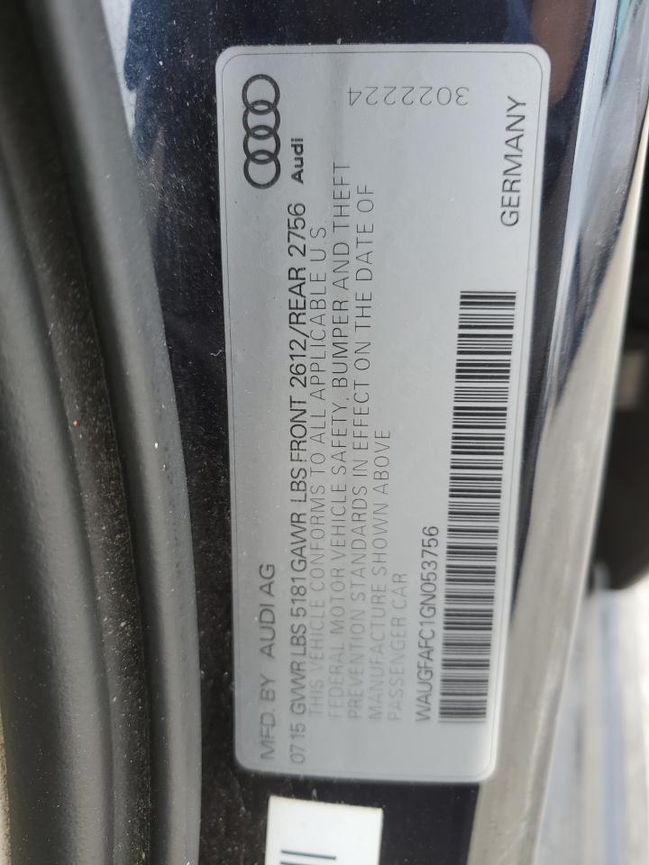 Lot #3028435217 2016 AUDI A6 PREMIUM