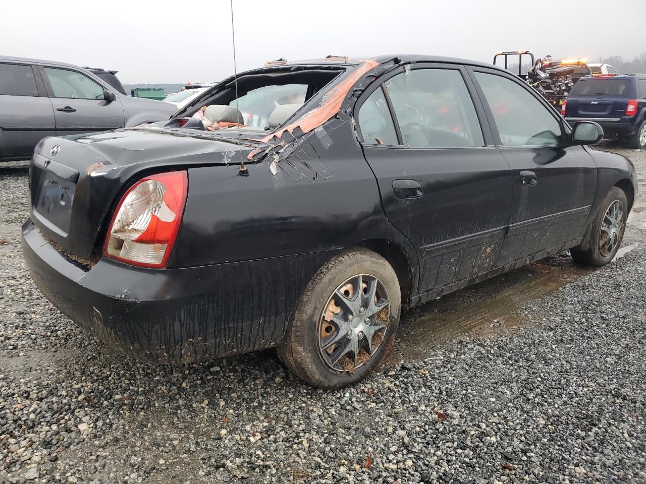 Lot #3024467553 2003 HYUNDAI ELANTRA GL