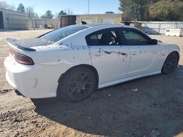 DODGE CHARGER R/ 2018 white  gas 2C3CDXGJ9JH297506 photo #4