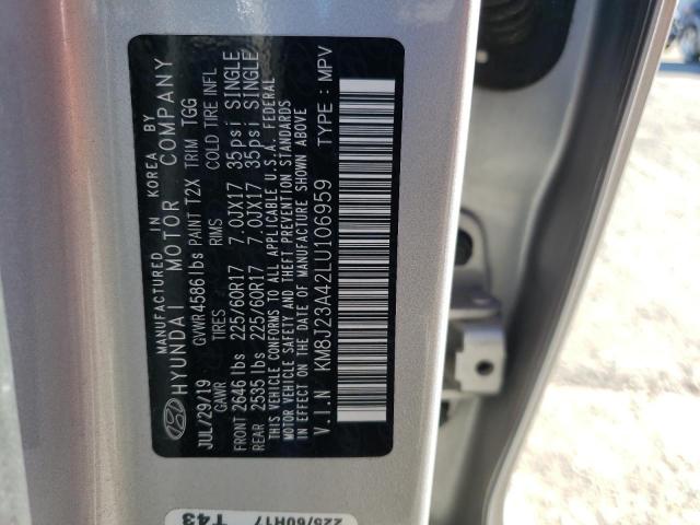 2020 HYUNDAI TUCSON SE - KM8J23A42LU106959