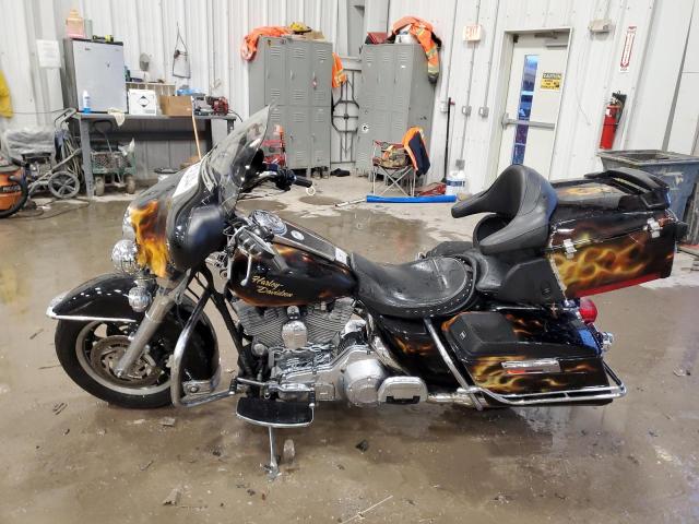 HARLEY-DAVIDSON FLHT 2003 black  gas 1HD1DDV163Y600902 photo #4