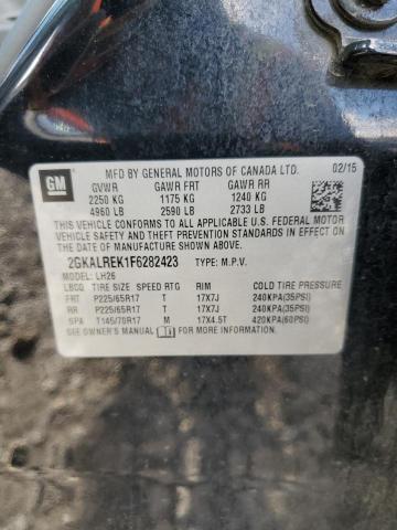 2015 GMC TERRAIN SL - 2GKALREK1F6282423