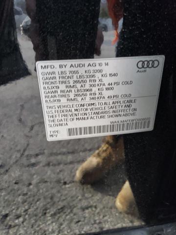 2015 AUDI Q7 TDI PRE - WA1LMAFE8FD009020