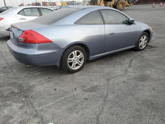 HONDA ACCORD EX 2007 blue  gas 1HGCM72717A009560 photo #4