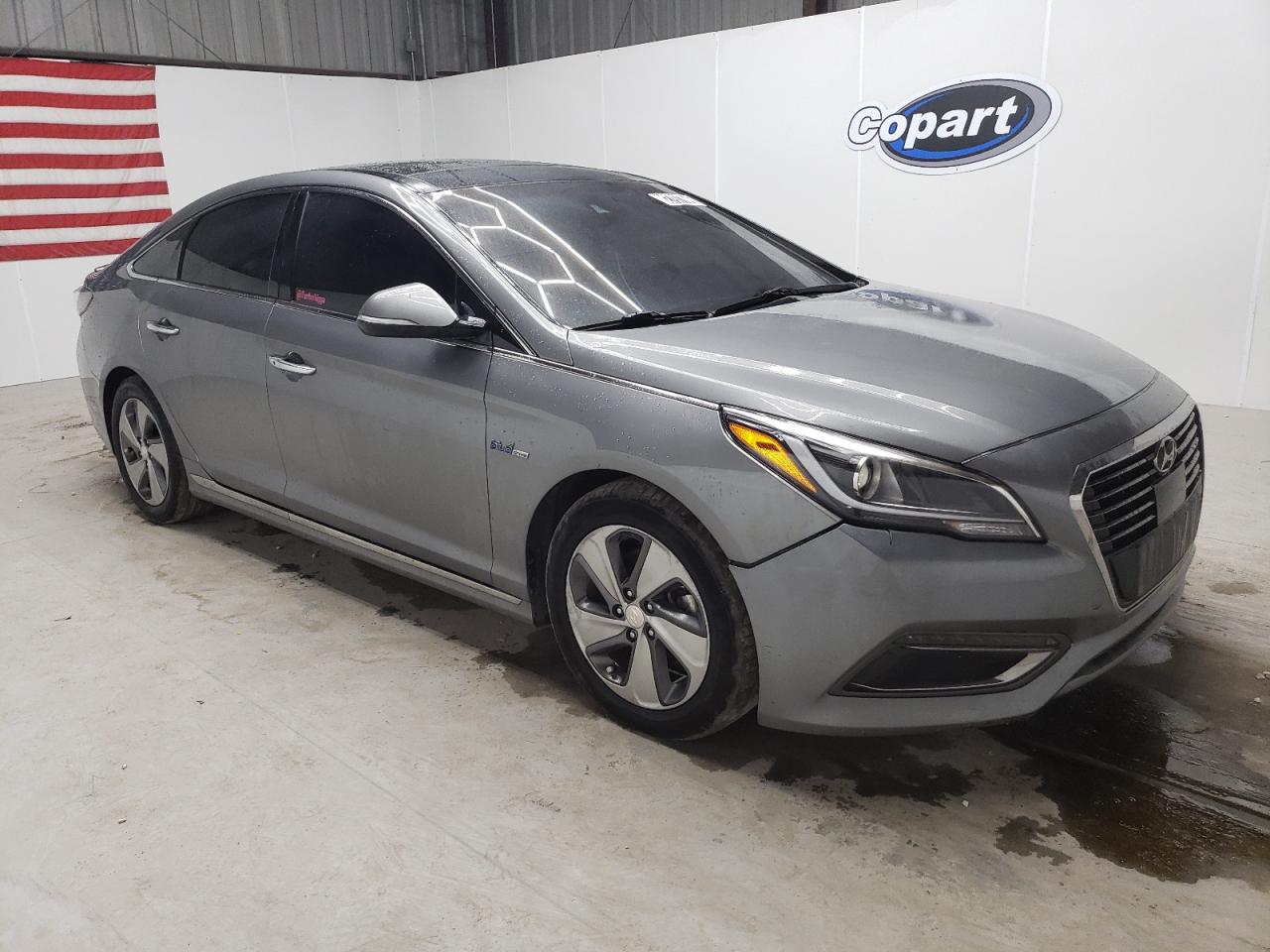 Lot #3026063945 2017 HYUNDAI SONATA HYB