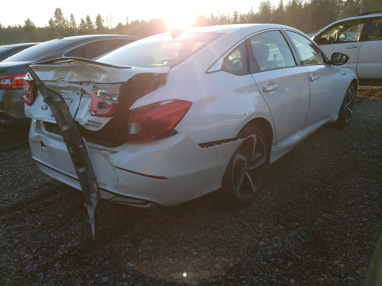 Lot #3034537895 2022 HONDA ACCORD HYB