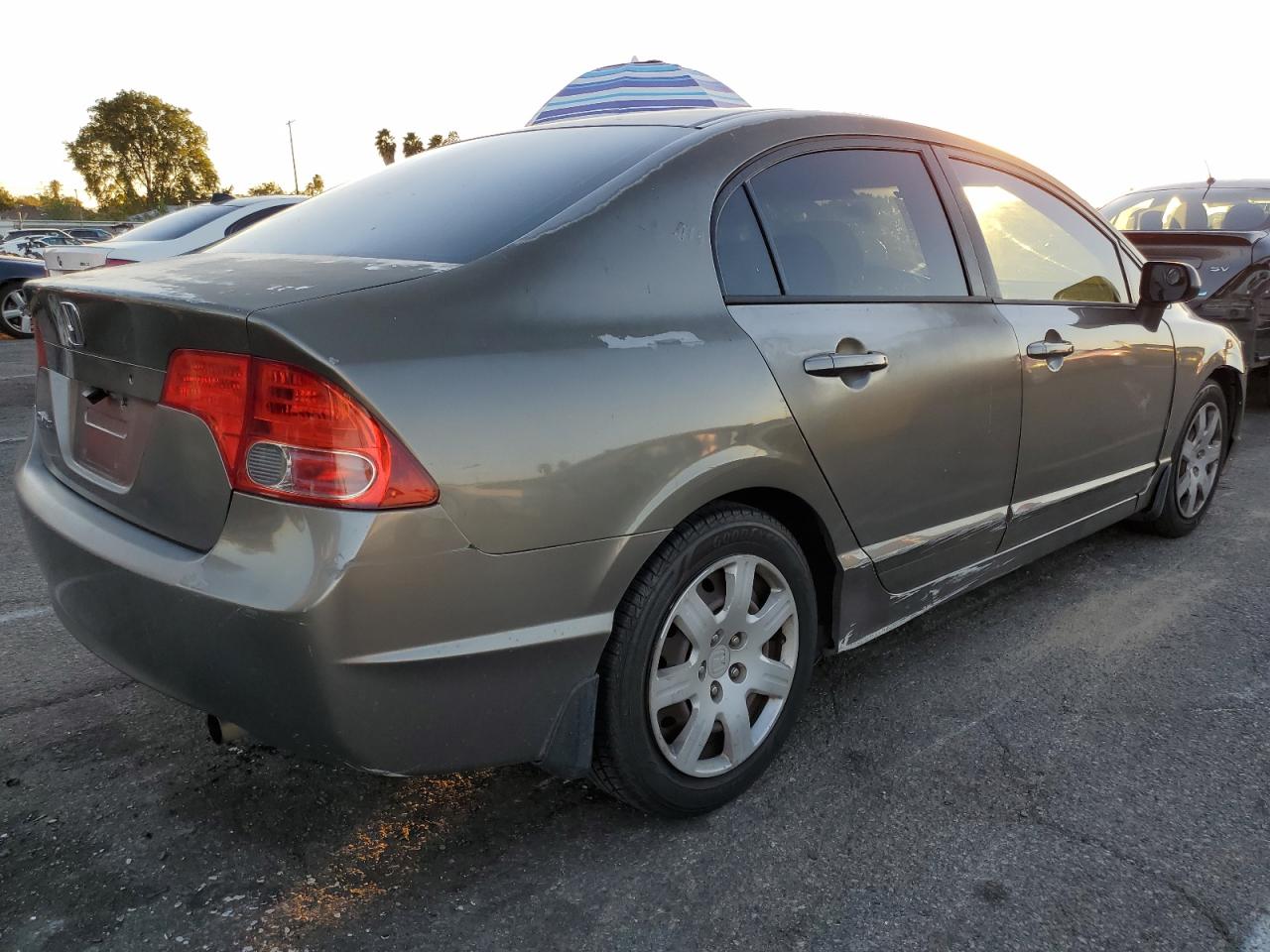 Lot #3030427496 2007 HONDA CIVIC LX