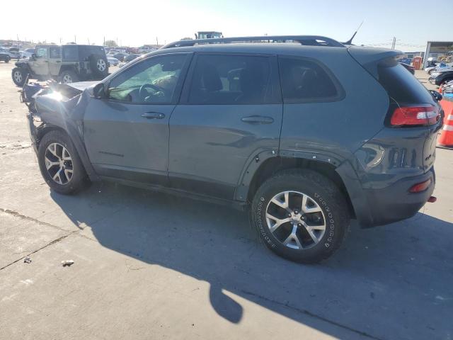 JEEP CHEROKEE T 2015 gray  flexible fuel 1C4PJMBS6FW633870 photo #3