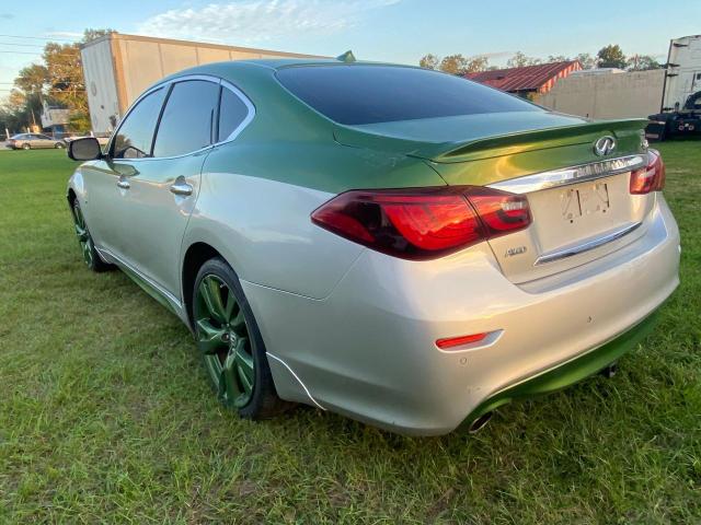 INFINITI Q70 3.7 LU 2019 silver  gas JN1BY1AR8KM585560 photo #4