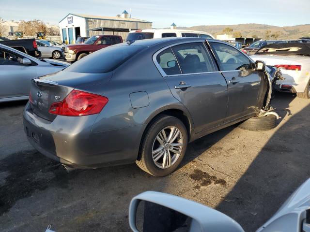 INFINITI G37 BASE 2012 charcoal sedan 4d gas JN1CV6AP7CM623225 photo #4