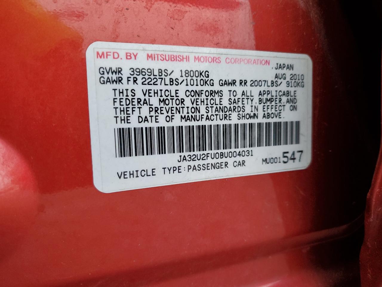 MITSUBISHI LANCER ES/ES SPORT