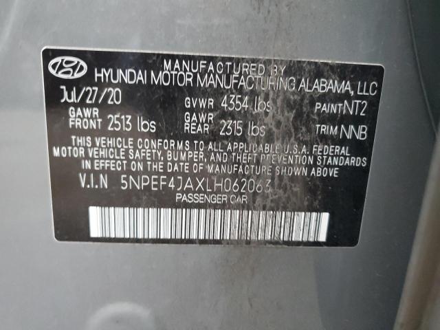2020 HYUNDAI SONATA SEL - 5NPEF4JAXLH062063