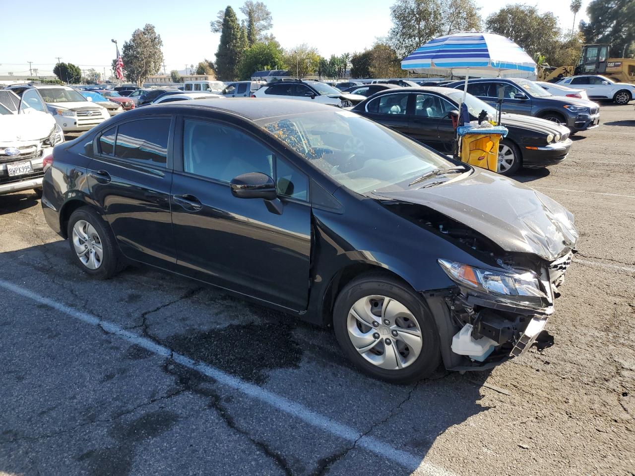 Lot #3029367733 2015 HONDA CIVIC LX