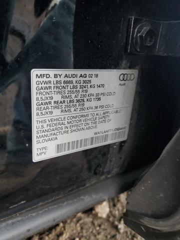 2018 AUDI Q7 PREMIUM - WA1LAAF71JD034442