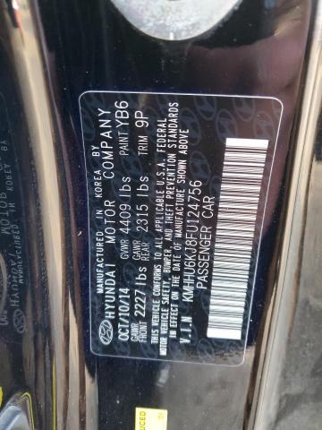 2015 HYUNDAI GENESIS CO - KMHHU6KJ8FU124756