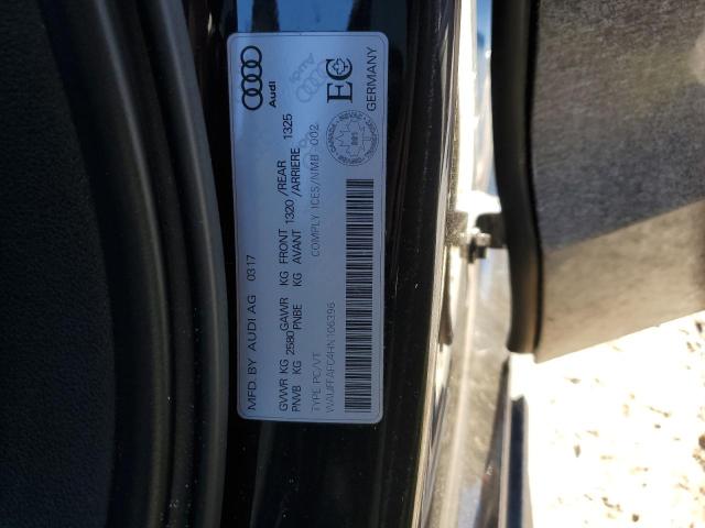 2017 AUDI S6 PREMIUM WAUFFAFC4HN106396