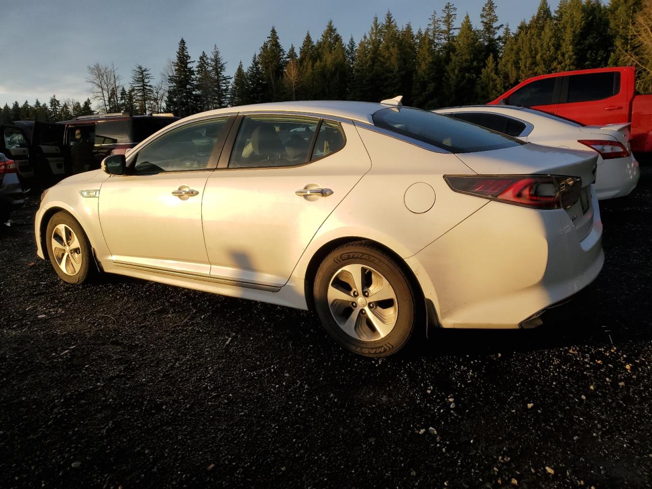 Lot #3029616132 2014 KIA OPTIMA HYB