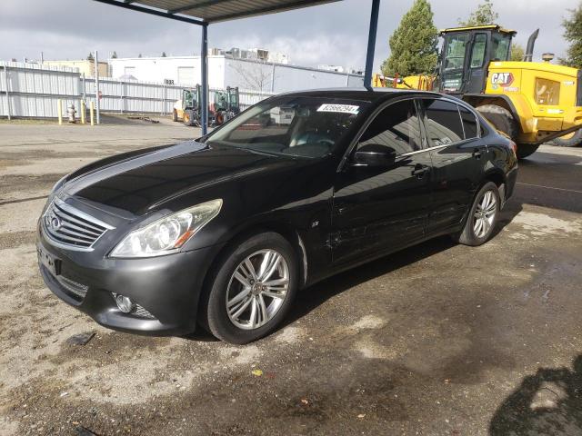 INFINITI Q40 2015 black sedan 4d gas JN1CV6AR7FM524071 photo #1