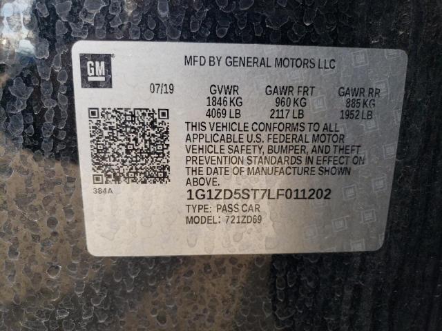 2020 CHEVROLET MALIBU LT - 1G1ZD5ST7LF011202