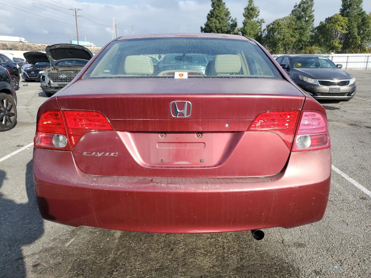 Lot #3027078824 2007 HONDA CIVIC LX