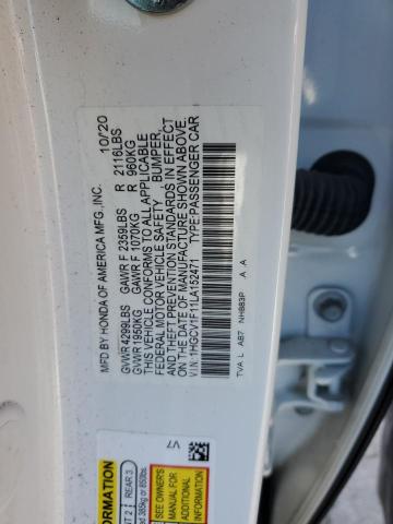 2020 HONDA ACCORD LX - 1HGCV1F11LA152471