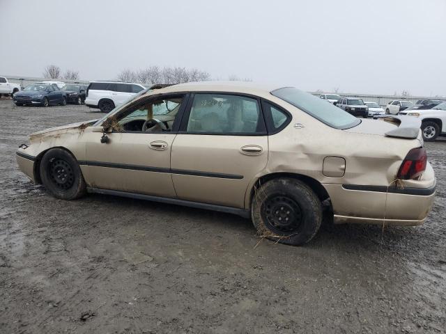 CHEVROLET IMPALA 2005 gold sedan 4d gas 2G1WF52E659313977 photo #3