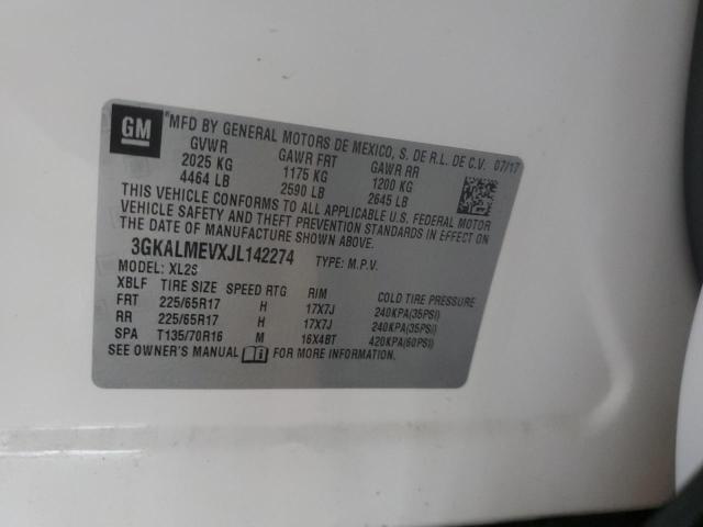 2018 GMC TERRAIN SL - 3GKALMEVXJL142274